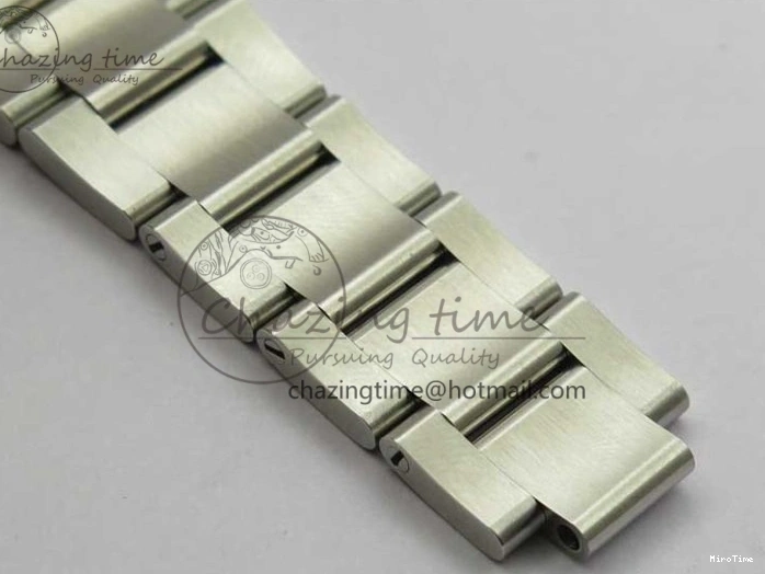 MiroTime 0319 TechFriendly Daytona 116520 SS UBF Best Edition Ice Blue MOP Crystal Markers Dial on SS Bracelet A 2938